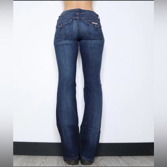 Hudson Vintage Y2K 00s low rise denim cut H10712 jeans womens style 170SD - Picture 4 of 16